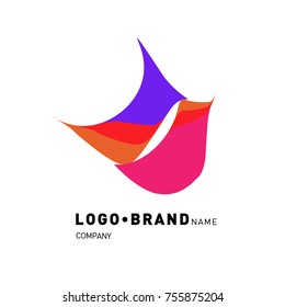 Simple Abstract Geometric Corporate Logo Design