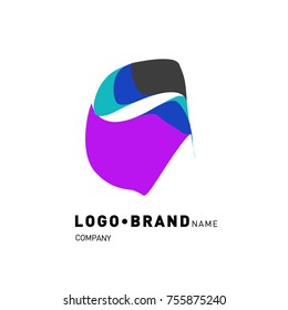 Simple Abstract Geometric Corporate Logo Design