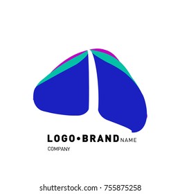 Simple Abstract Geometric Corporate Logo Design