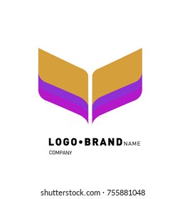 Simple Abstract Geometric Corporate Logo Design