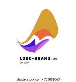 Simple Abstract Geometric Corporate Logo Design