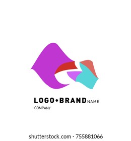 Simple Abstract Geometric Corporate Logo Design