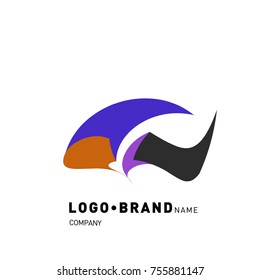 Simple Abstract Geometric Corporate Logo Design