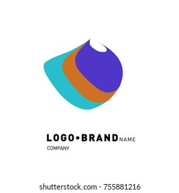 Simple Abstract Geometric Corporate Logo Design
