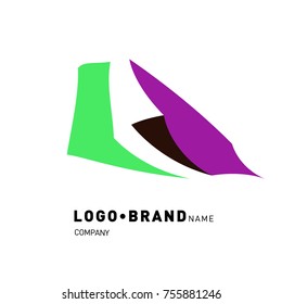 Simple Abstract Geometric Corporate Logo Design