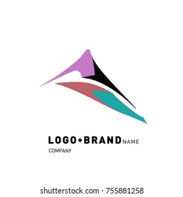 Simple Abstract Geometric Corporate Logo Design