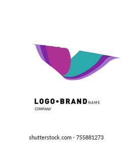 Simple Abstract Geometric Corporate Logo Design