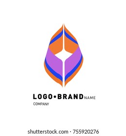 Simple Abstract Geometric Corporate Logo Design
