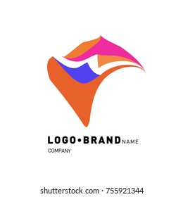 Simple Abstract Geometric Corporate Logo Design