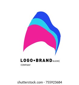 Simple Abstract Geometric Corporate Logo Design