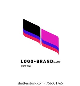 Simple Abstract Geometric Corporate Logo Design