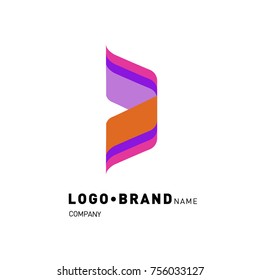 Simple Abstract Geometric Corporate Logo Design
