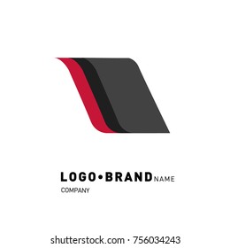 Simple Abstract Geometric Corporate Logo Design