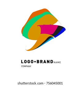 Simple Abstract Geometric Corporate Logo Design