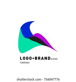Simple Abstract Geometric Corporate Logo Design