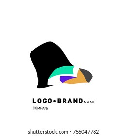 Simple Abstract Geometric Corporate Logo Design