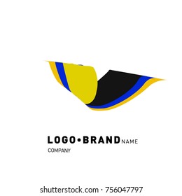 Simple Abstract Geometric Corporate Logo Design