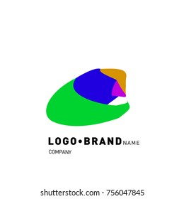 Simple Abstract Geometric Corporate Logo Design