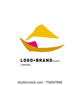 Simple Abstract Geometric Corporate Logo Design