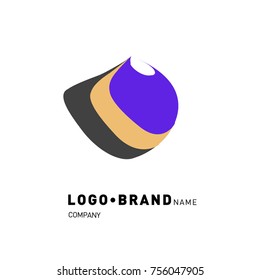 Simple Abstract Geometric Corporate Logo Design