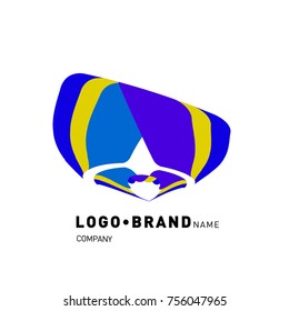 Simple Abstract Geometric Corporate Logo Design