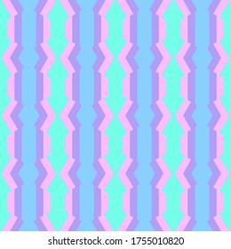 Simple abstract geometric design. Colorful repeated pattern for textile, wallpaper, wrapping paper, prints, surface design, web or another accent etc.