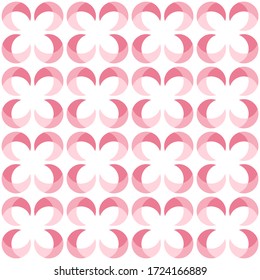 Diseño geométrico abstracto simple. Patrón repetido redondeado para textil, papel pintado, papel envolvente, impresiones, diseño de superficie, web u otro acento, etc.