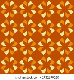 Simple abstract geometric design. Rounded repeated pattern for textile, wallpaper, wrapping paper, prints, surface design, web or another accent etc.