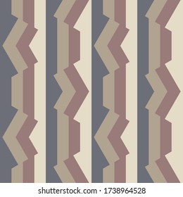 Simple abstract geometric design. Rounded repeated pattern for textile, wallpaper, wrapping paper, prints, surface design, web or another accent etc.