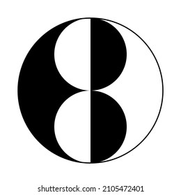 Simple abstract geometric linear icon. Vector Geometric Abstract shapes. Line isolated elements. Professional vector lne icon for your website, application and presentation.