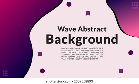 Simple Abstract Geometric Modern Template Banner Background Vector Illustration