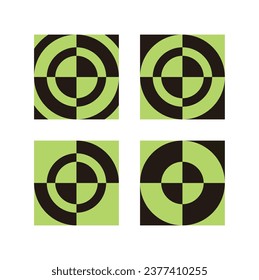 Simple, abstract, geometric pattern design background. Pattern graphic used for wallpaper, tile, fabric, textile, interior.