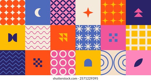 simple abstract geometry patterns for backgrounds