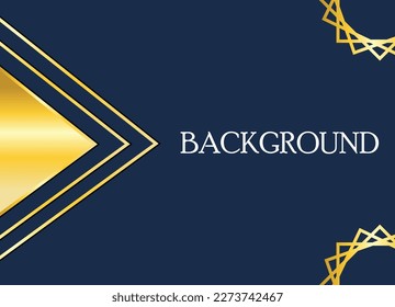 simple abstract gold royal background