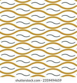 simple abstract gold and silver grey color wavy pattern,perfect for background wallpaper