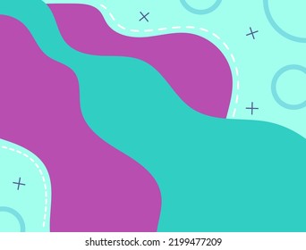 Simple Abstract Gradient Colored Geometric Background Can be Used as Technology Background