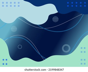 Simple Abstract Gradient Colored Geometric Background Can be Used as Technology Background