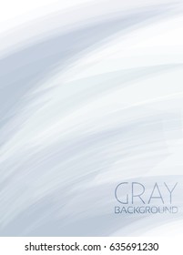 Simple abstract grey minimal background. Colorless vector graphic pattern. Subtle texture