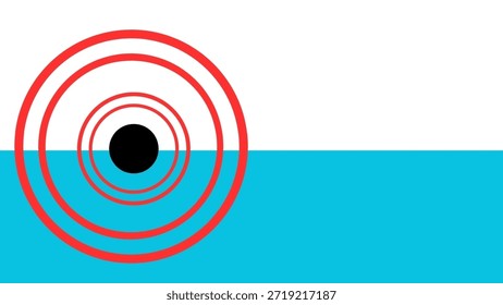Simple abstract harmony designed for contemporary creative visuals