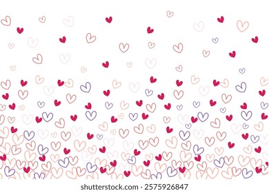 Simple abstract heart background minimalist 