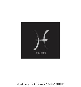 simple abstract horoscope symbol design of Aries for your astrology.