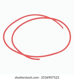 A simple abstract illustration with overlapping lines creating an organic shape.