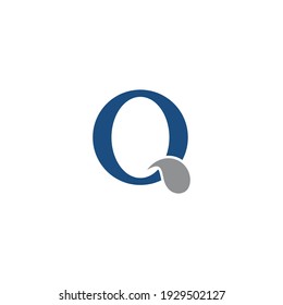 Simple abstract letter Q logo