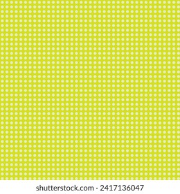 patrón de puntos de polka de color claro abstracto simple sobre fondo amarillo