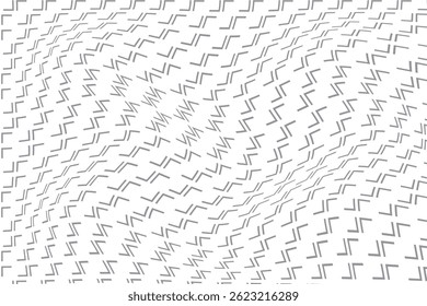 simples abstrato luz cinza cinza cinza cor criativa geométrica triângulo linha distorcer ondulado padrão ondulado geométrico cinza padrão