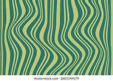 simple abstract light lemon color vertical wavy line pattern on dark color background abstract wavy striped pattern in green and yellow