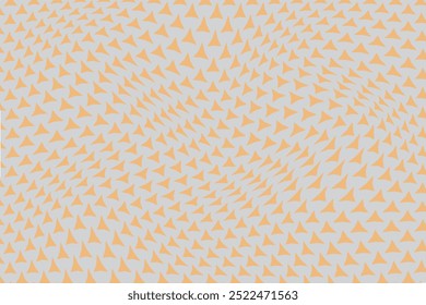  simples abstrata luz laranja cor pequeno retângulo ondulado distorcer o padrão no fundo da cor de cinza lite
