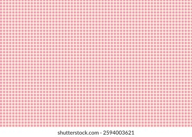 simple abstract light pink color polka dot pattern on cream color background that can be used as a background or texture