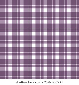 simple abstract light purple colour chaqe plade pattern on white background