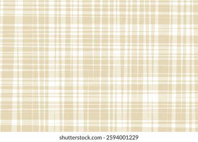 simple abstract light soft cream color thin to thick smooth texture plaid check tartan gingham line pattern that can be used as a background or texture